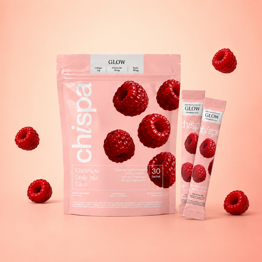 GLOW ELECTROLITOS + COLÁGENO | 30 SACHETS