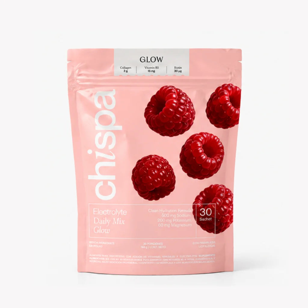 GLOW ELECTROLITOS + COLÁGENO | 30 SACHETS