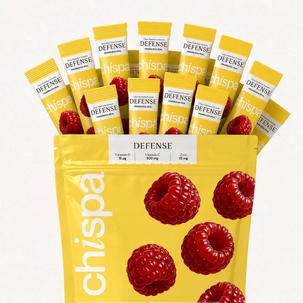 DEFENSE ELECTROLITOS + VITAMINA C-D-ZINC | 30 SACHETS