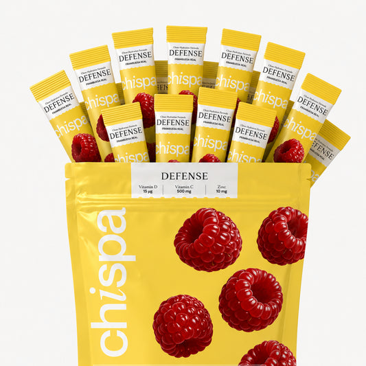 DEFENSE ELECTROLITOS + VITAMINA C-D-ZINC | 30 SACHETS